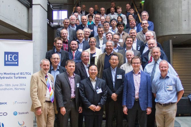 Deltagerne på TC 4 møte Trondheim juni 2014