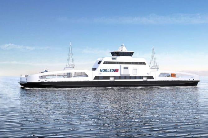 Ampere er verdens første elektriske ferge og går i trafikk på Sognefjorden
