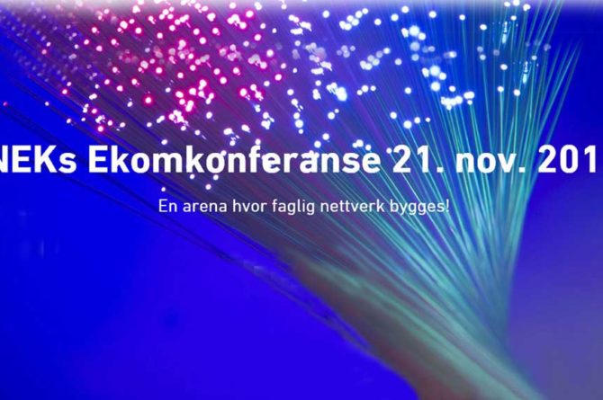 Velkommen til Ekomkonferansen 2017!