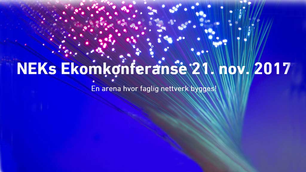 Velkommen til Ekomkonferansen 2017!