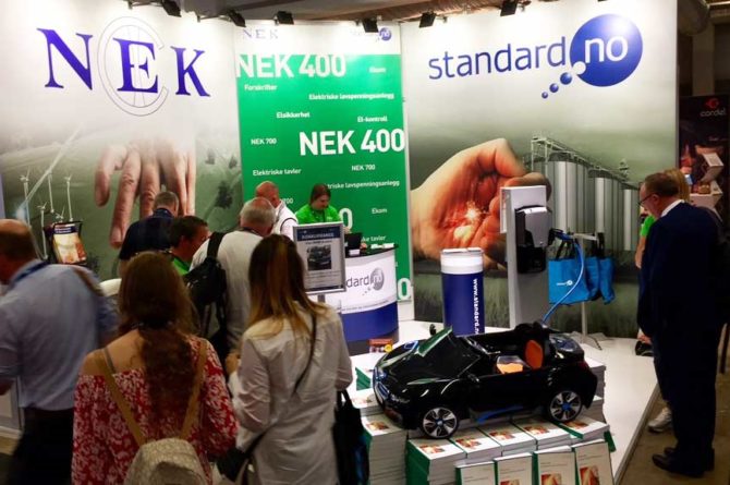 NEKs og Standard Onlines stand på Eliaden 2018