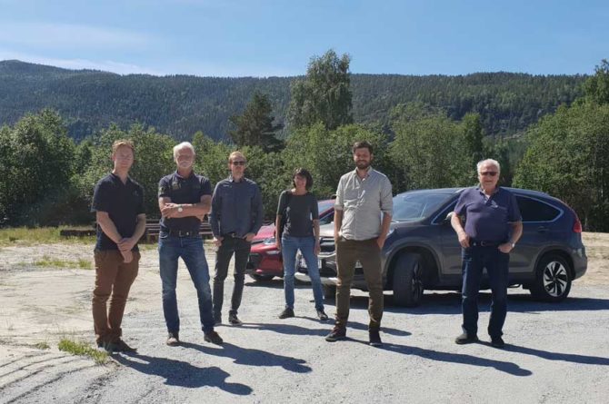 NK 11 på besøk hos Elektroutvikling AS på Flå