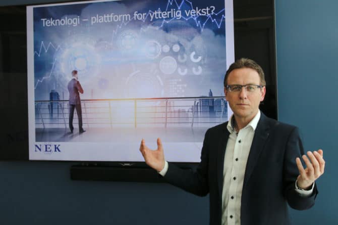 Leif T. Aansensen, adm dir i NEK