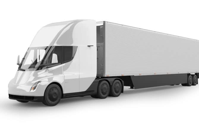 Elektrisk semitrailer