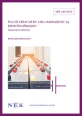 NEK 485:2020 — Norsk Elektroteknisk Komite (NEK) | Norsk Elektroteknisk