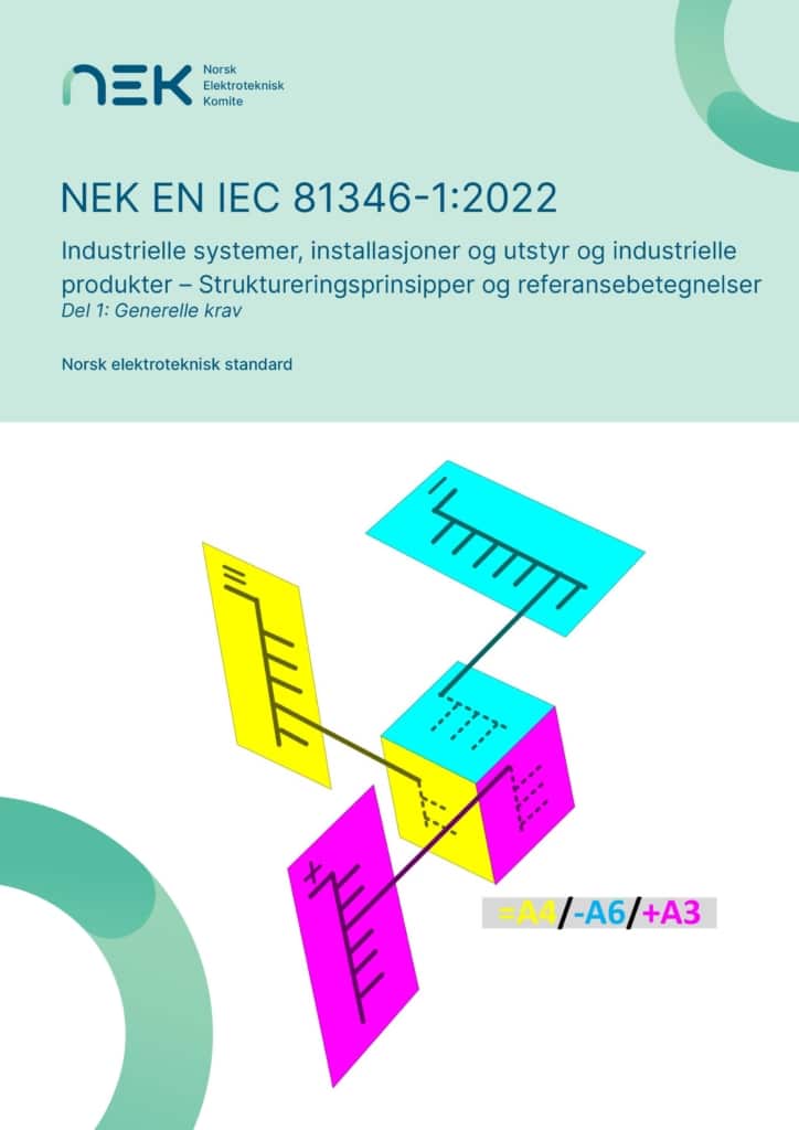 Forside NEK EN IEC 81346-1:2022